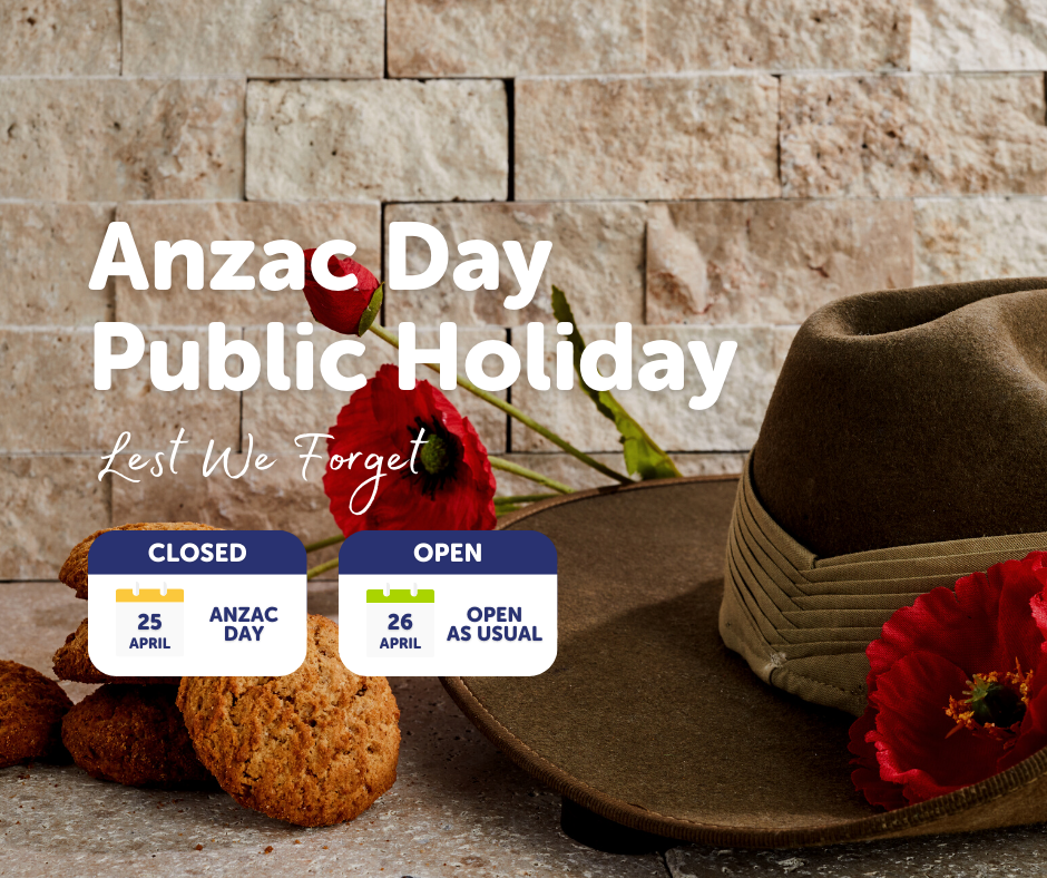 Anzac Day Public Holiday WeXchange